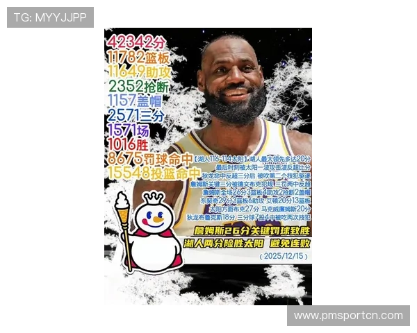 詹姆斯关键罚球加制胜封盖带队取胜 湖人主场豪取29胜9负